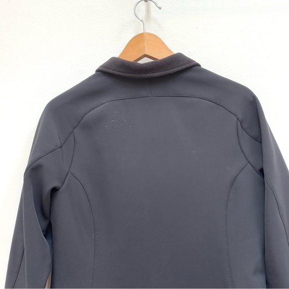 L.L. Bean Women's Fleece Lined Soft Shell Jacket Windbreaker Black Small - Picture 5 of 11